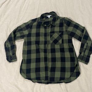 Flannel button down